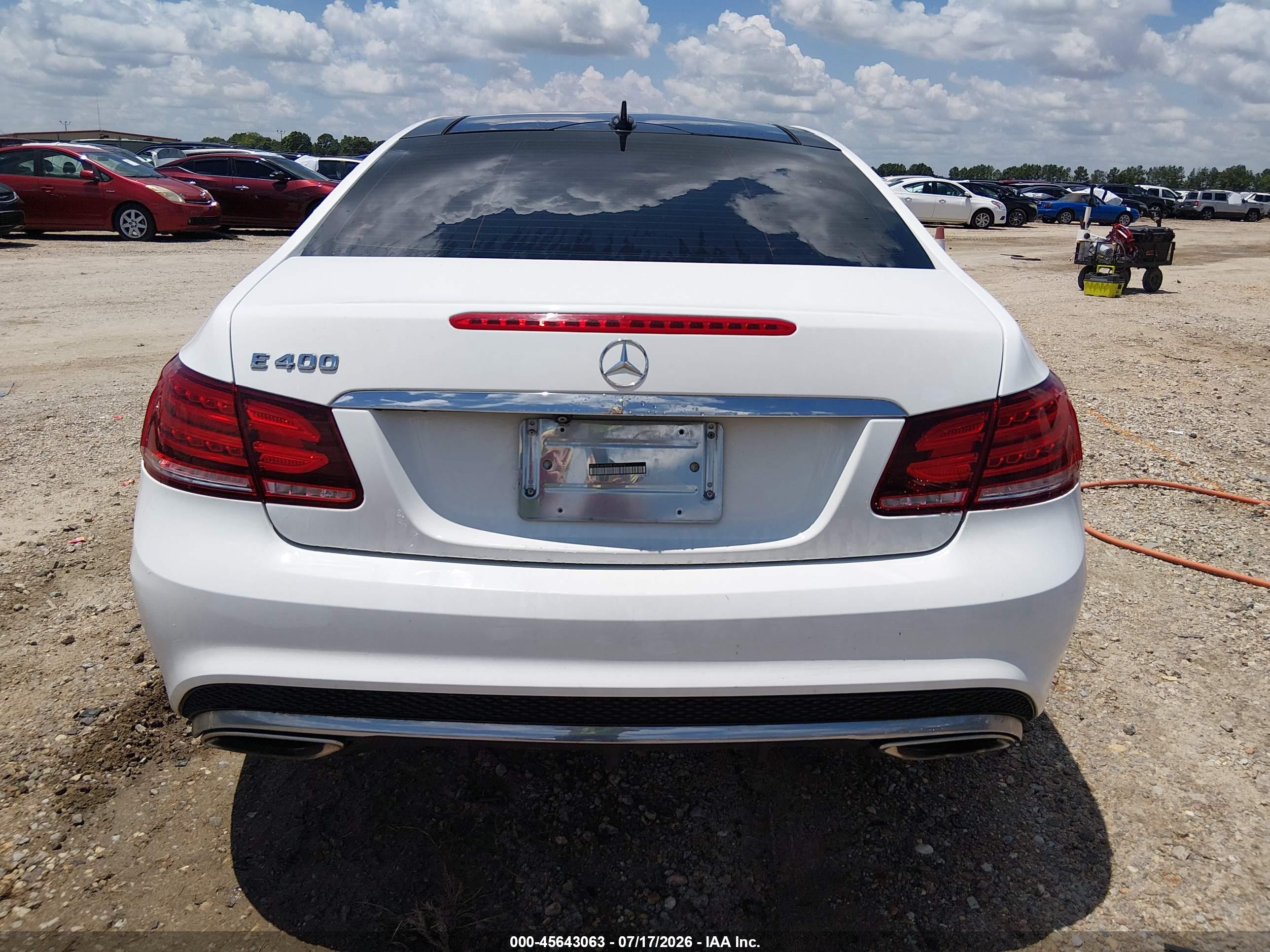 2017 MERCEDES-BENZ E 400 E400