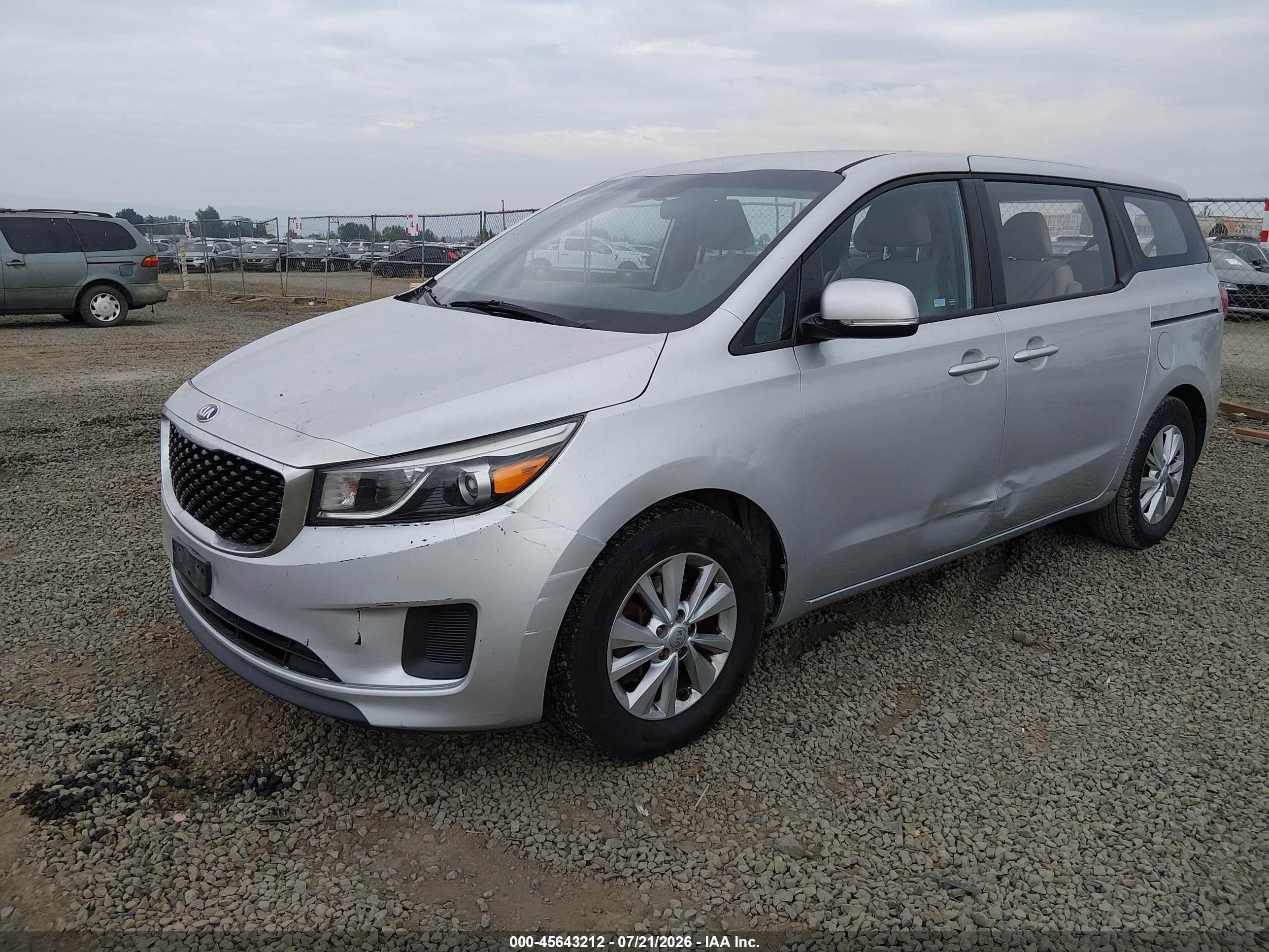 2016 KIA SEDONA L