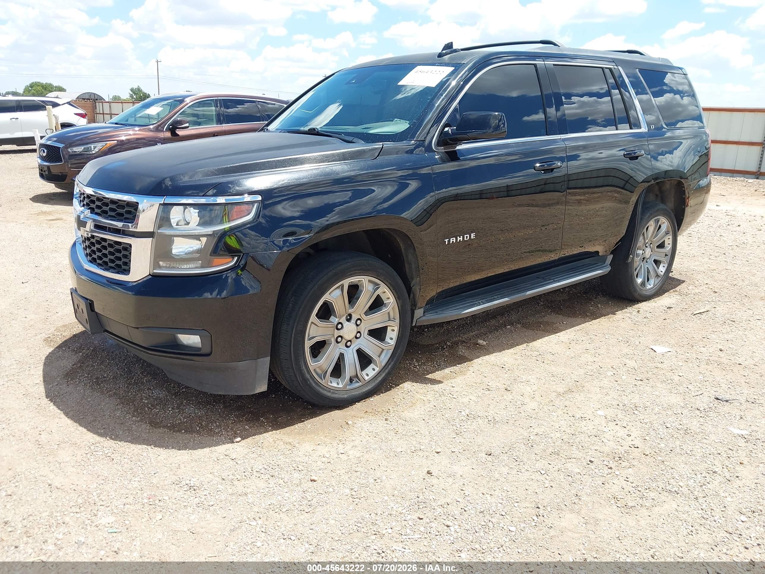 2017 CHEVROLET TAHOE LT — I2
