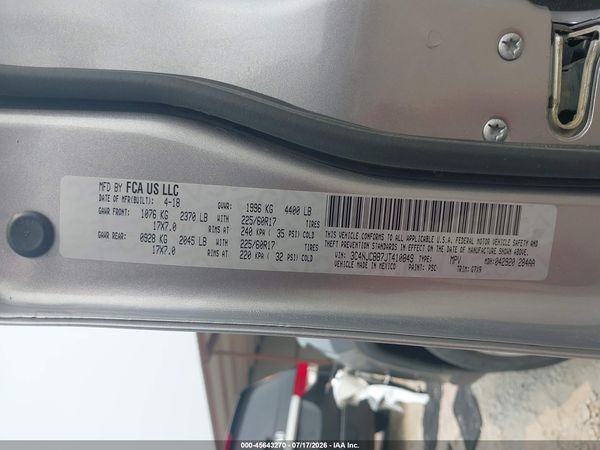 2018 JEEP COMPASS LATITUDE FWD