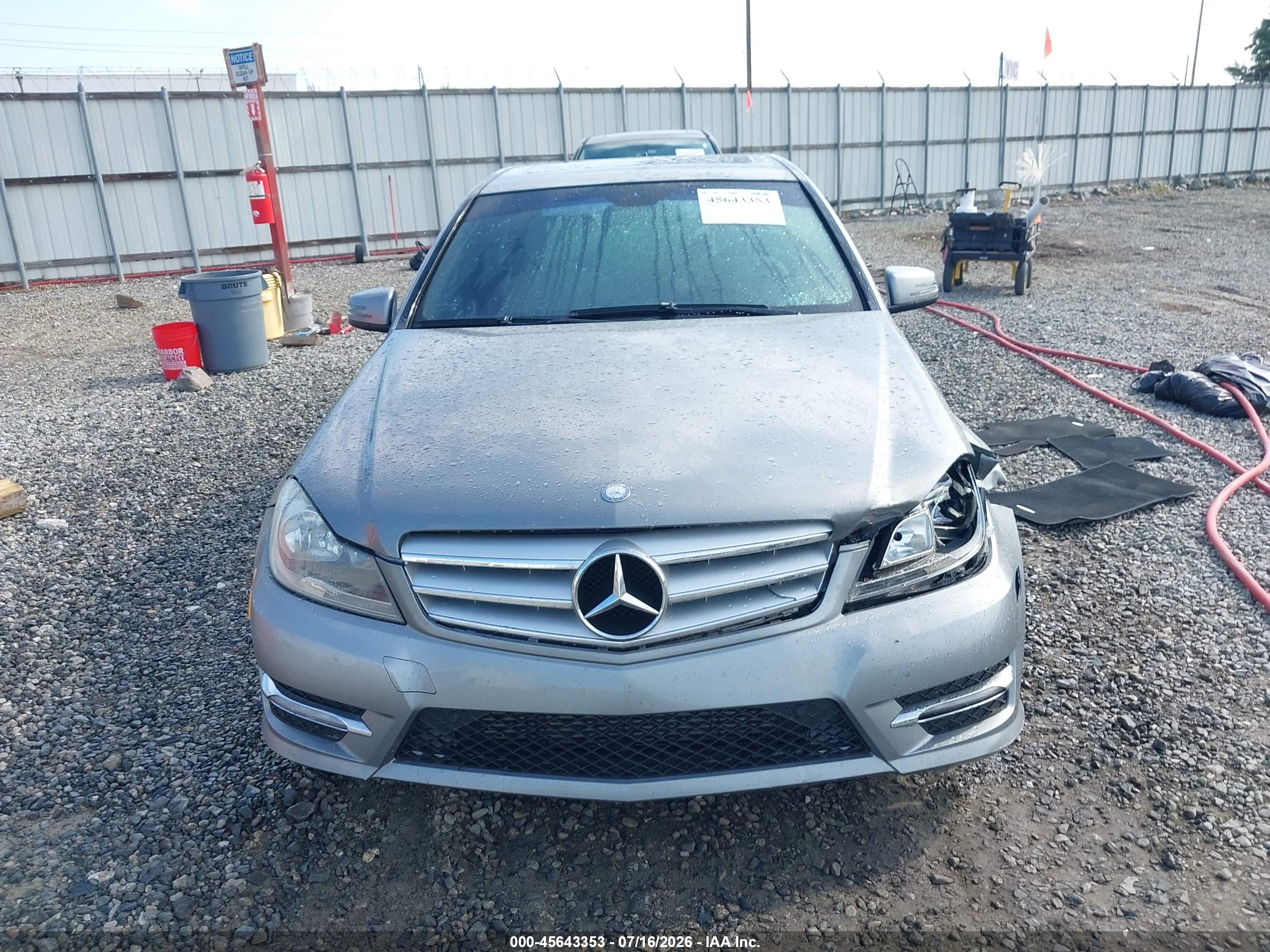 2012 MERCEDES-BENZ C 250 SPORT