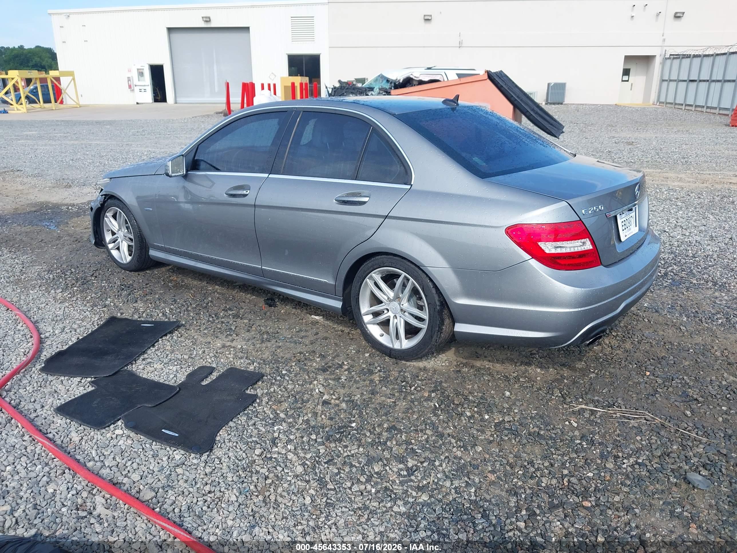 2012 MERCEDES-BENZ C 250 SPORT