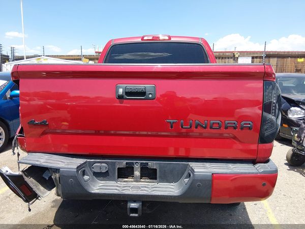 2018 TOYOTA TUNDRA PLATINUM 5.7L V8