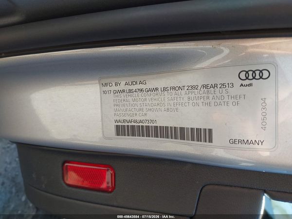 2018 AUDI A4