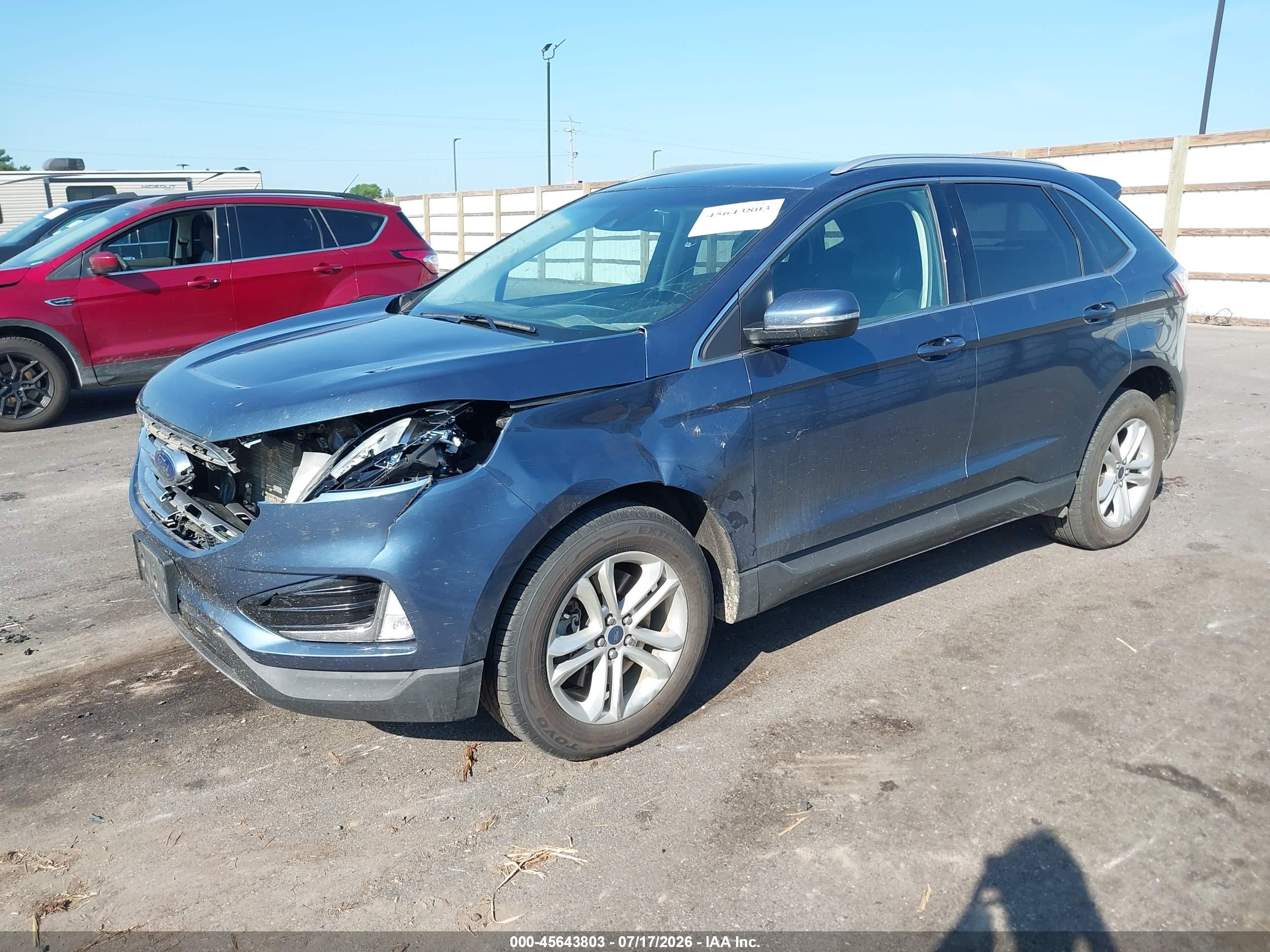 2019 FORD EDGE SEL — I2