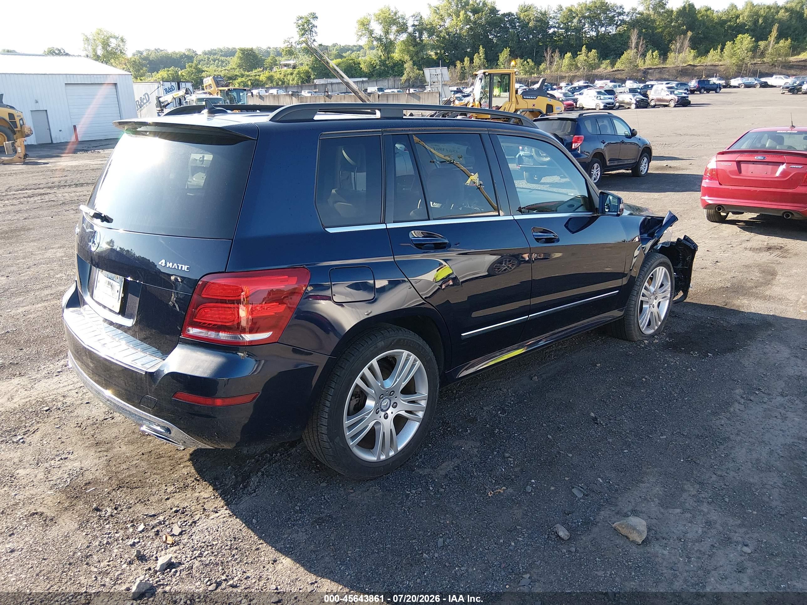 2015 MERCEDES-BENZ GLK 350 4MATIC