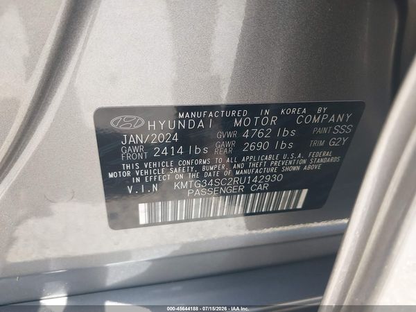2024 GENESIS G70 2.5T RWD