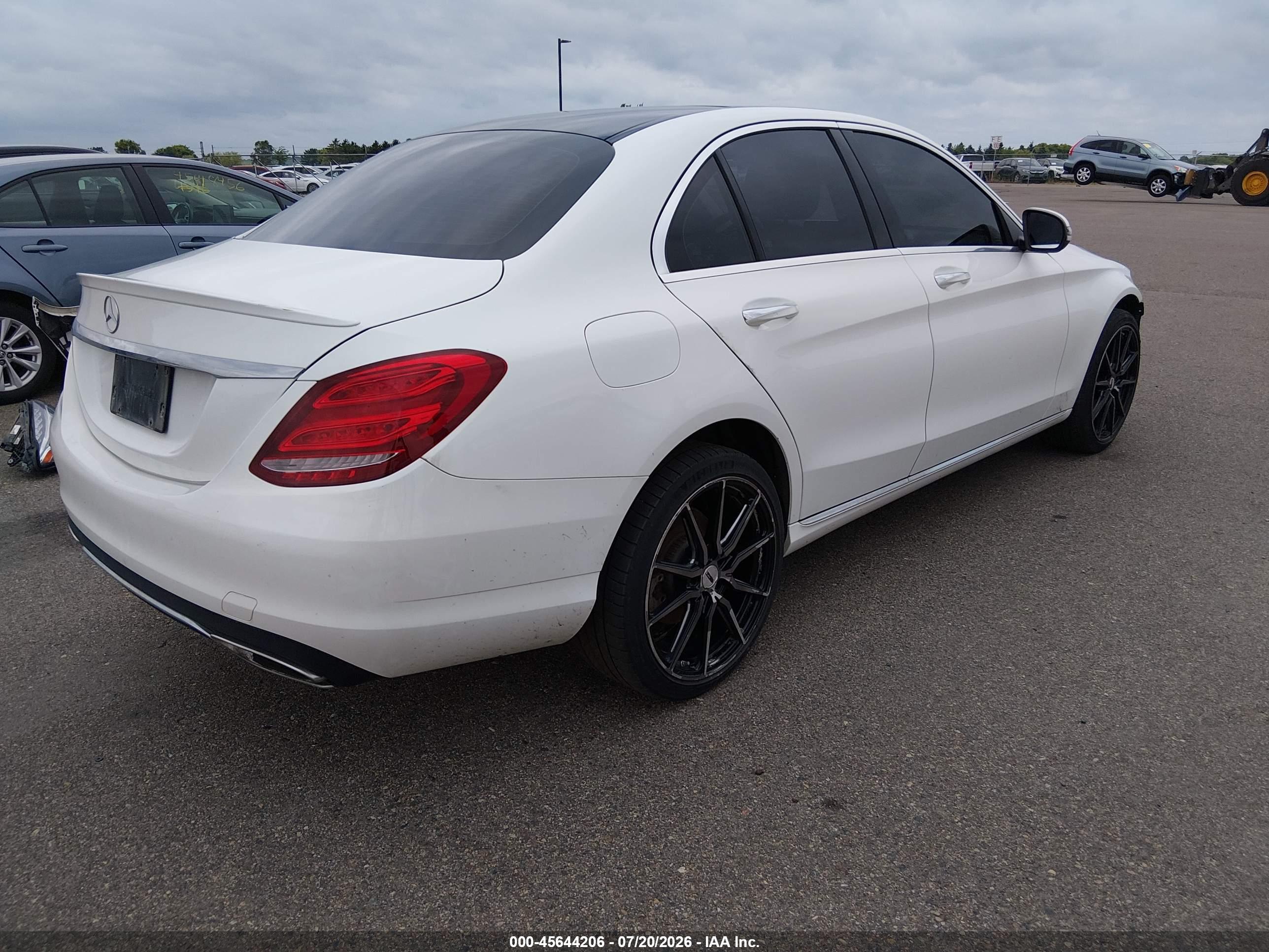 2017 MERCEDES-BENZ C 300 4MATIC
