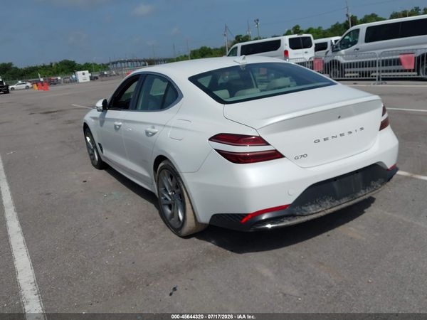 2022 GENESIS G70 2.0T RWD — I3
