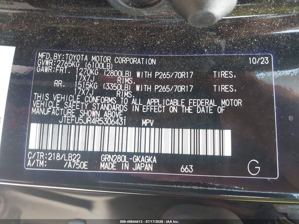 2024 TOYOTA 4RUNNER SR5 PREMIUM