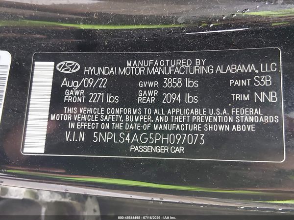 2023 HYUNDAI ELANTRA SEL
