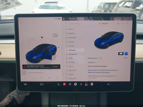 2023 TESLA MODEL 3 REAR-WHEEL DRIVE