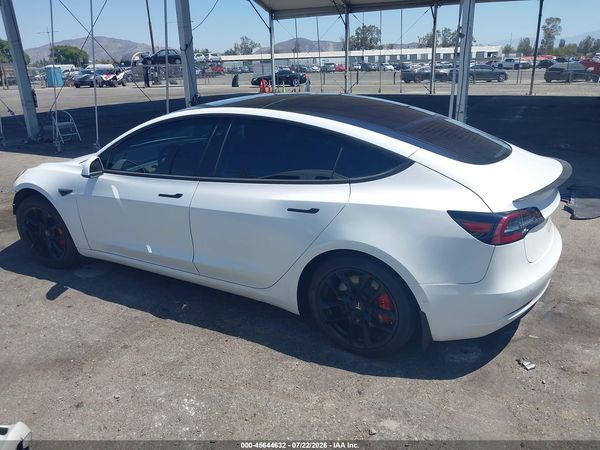 2018 TESLA MODEL 3 LONG RANGE/PERFORMANCE