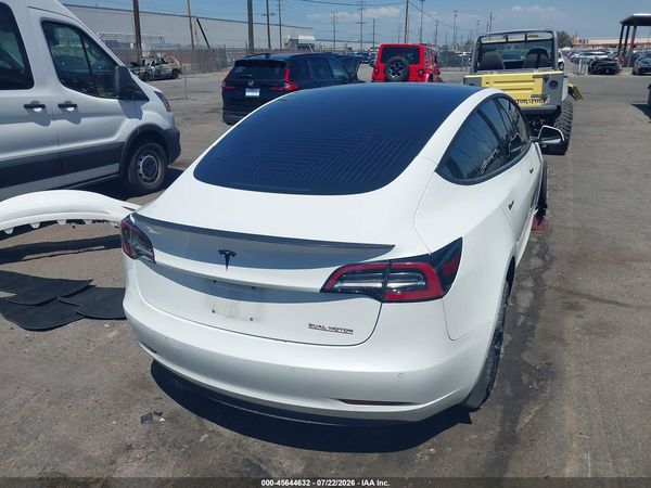 2018 TESLA MODEL 3 LONG RANGE/PERFORMANCE