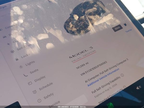 2018 TESLA MODEL 3 LONG RANGE/PERFORMANCE