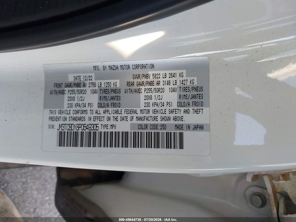 2023 MAZDA CX-9 GRAND TOURING