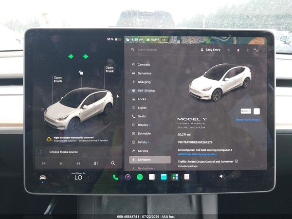 2025 TESLA MODEL Y