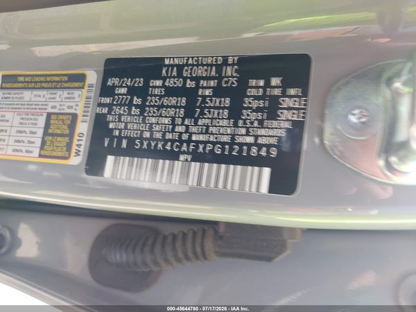 2023 KIA SPORTAGE SX
