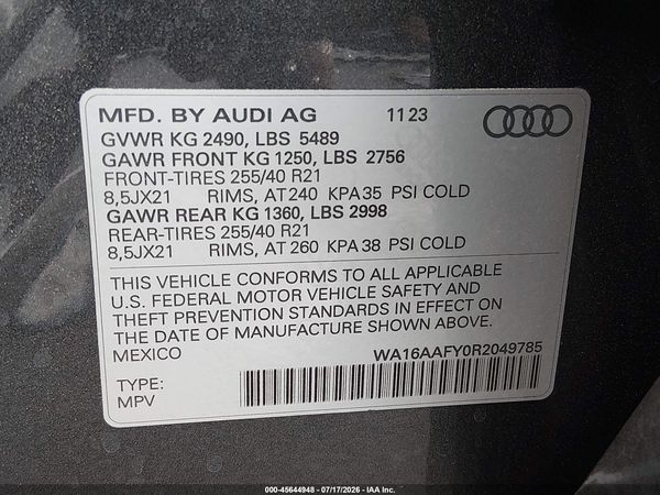 2024 AUDI Q5 SPORTBACK