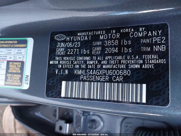 2023 HYUNDAI ELANTRA SEL