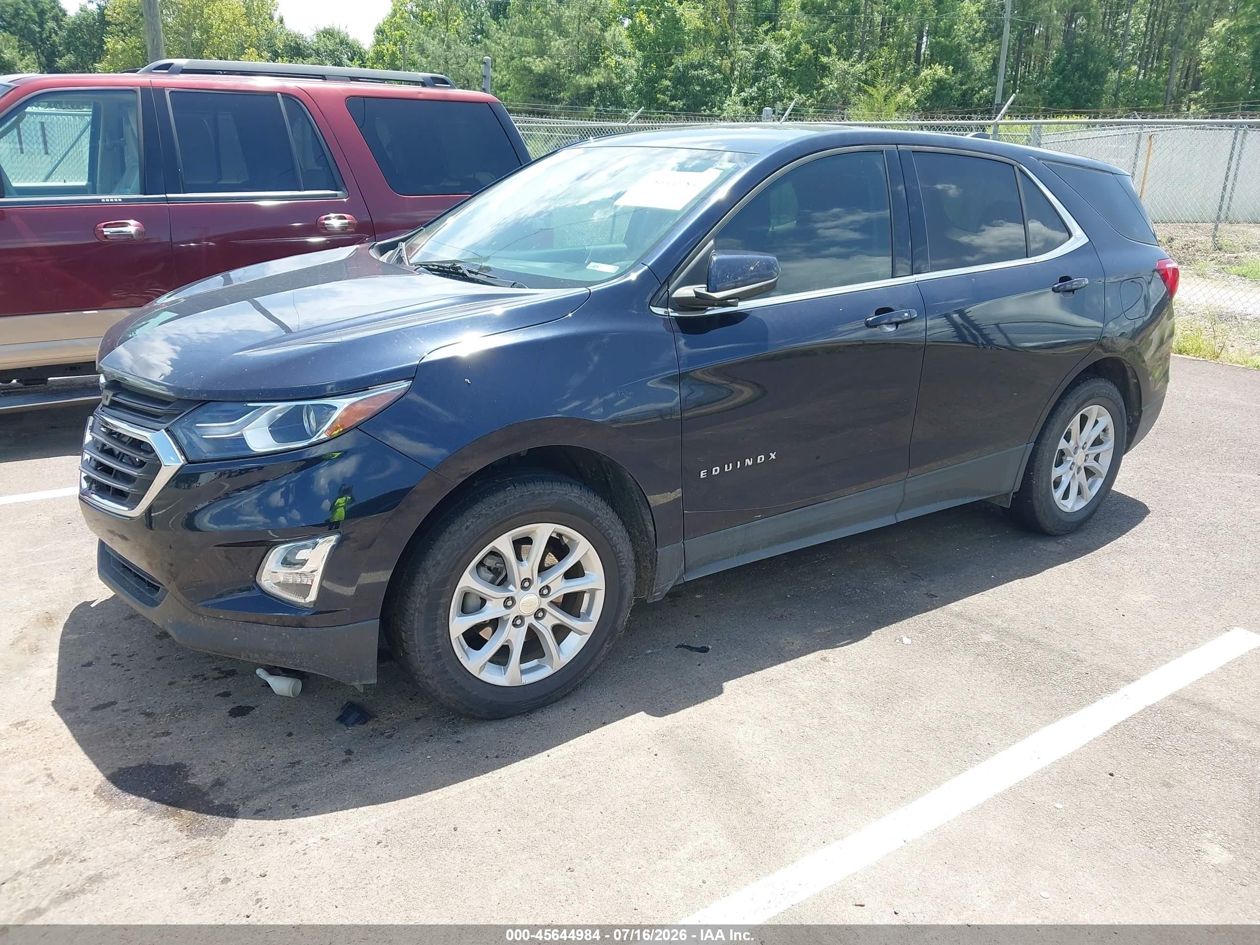 2020 CHEVROLET EQUINOX FWD LT 1.5L TURBO — I2