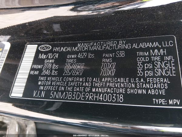 2024 HYUNDAI TUCSON SEL