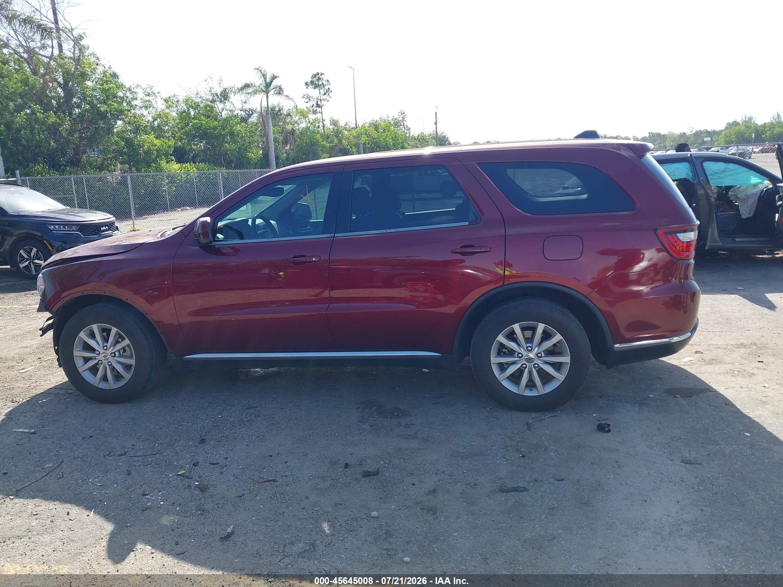 2019 DODGE DURANGO SXT RWD