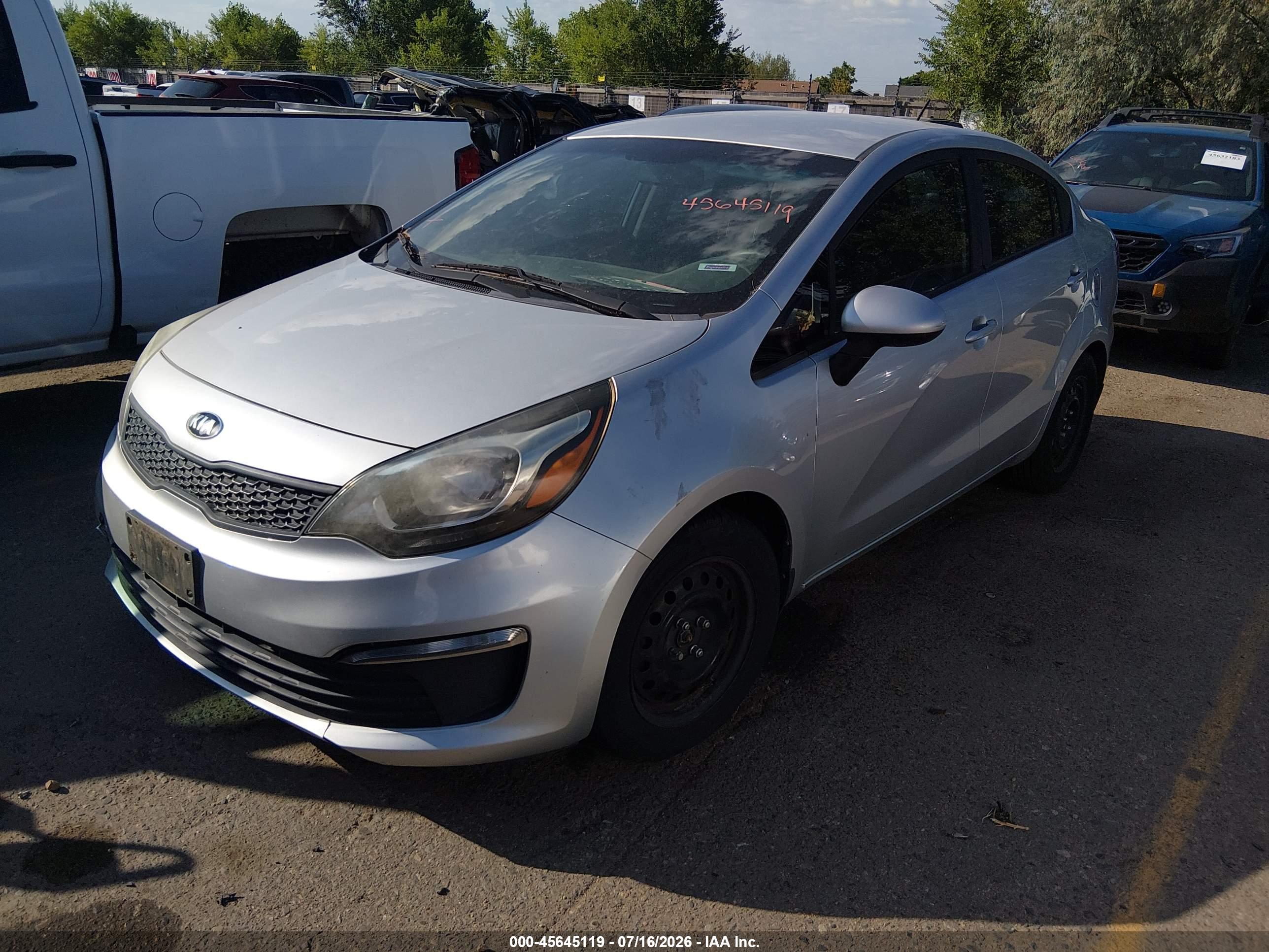 2017 KIA RIO LX