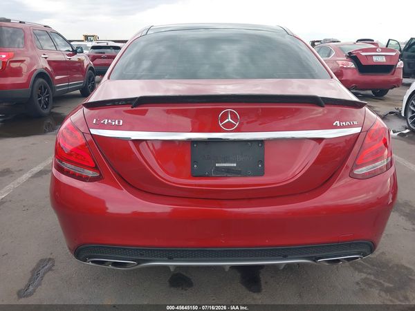 2016 MERCEDES-BENZ C 450 AMG 4MATIC