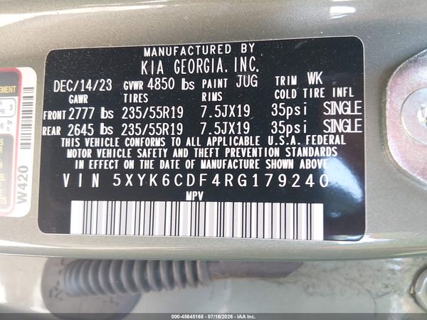 2024 KIA SPORTAGE X-LINE