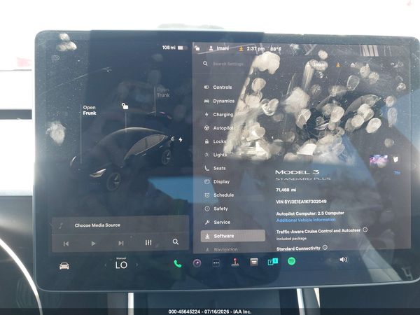 2019 TESLA MODEL 3