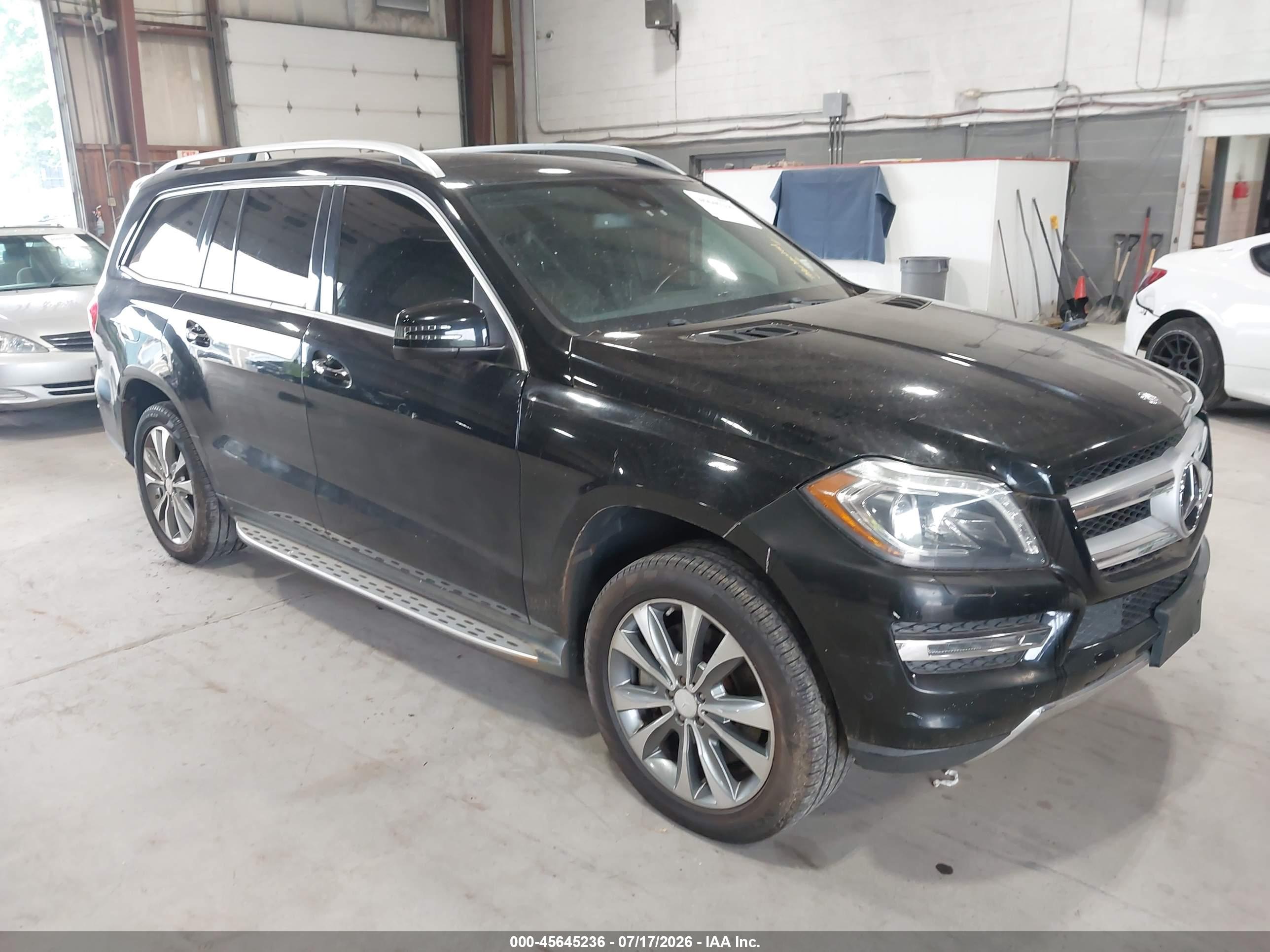 2013 MERCEDES-BENZ GL 450 4MATIC