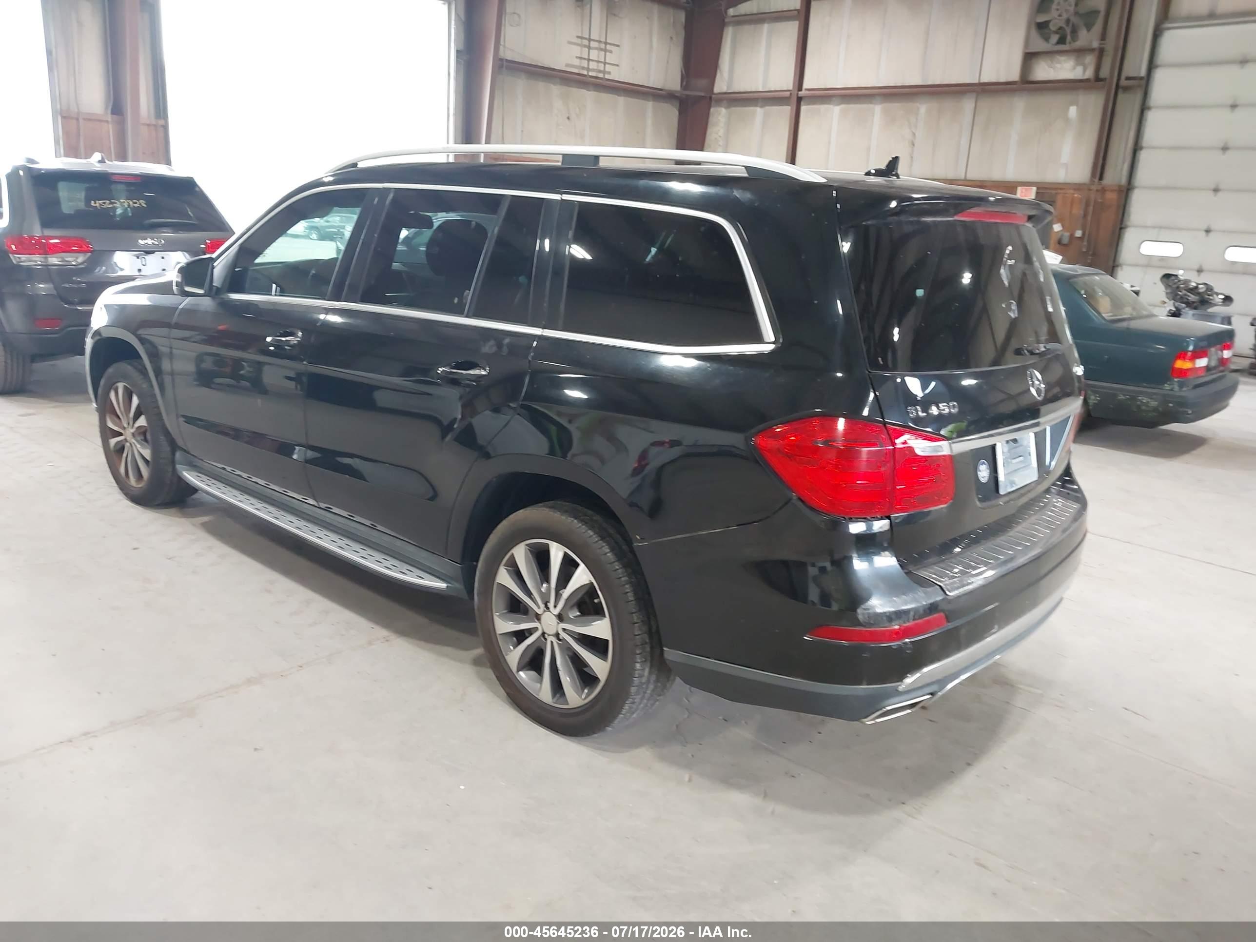 2013 MERCEDES-BENZ GL 450 4MATIC