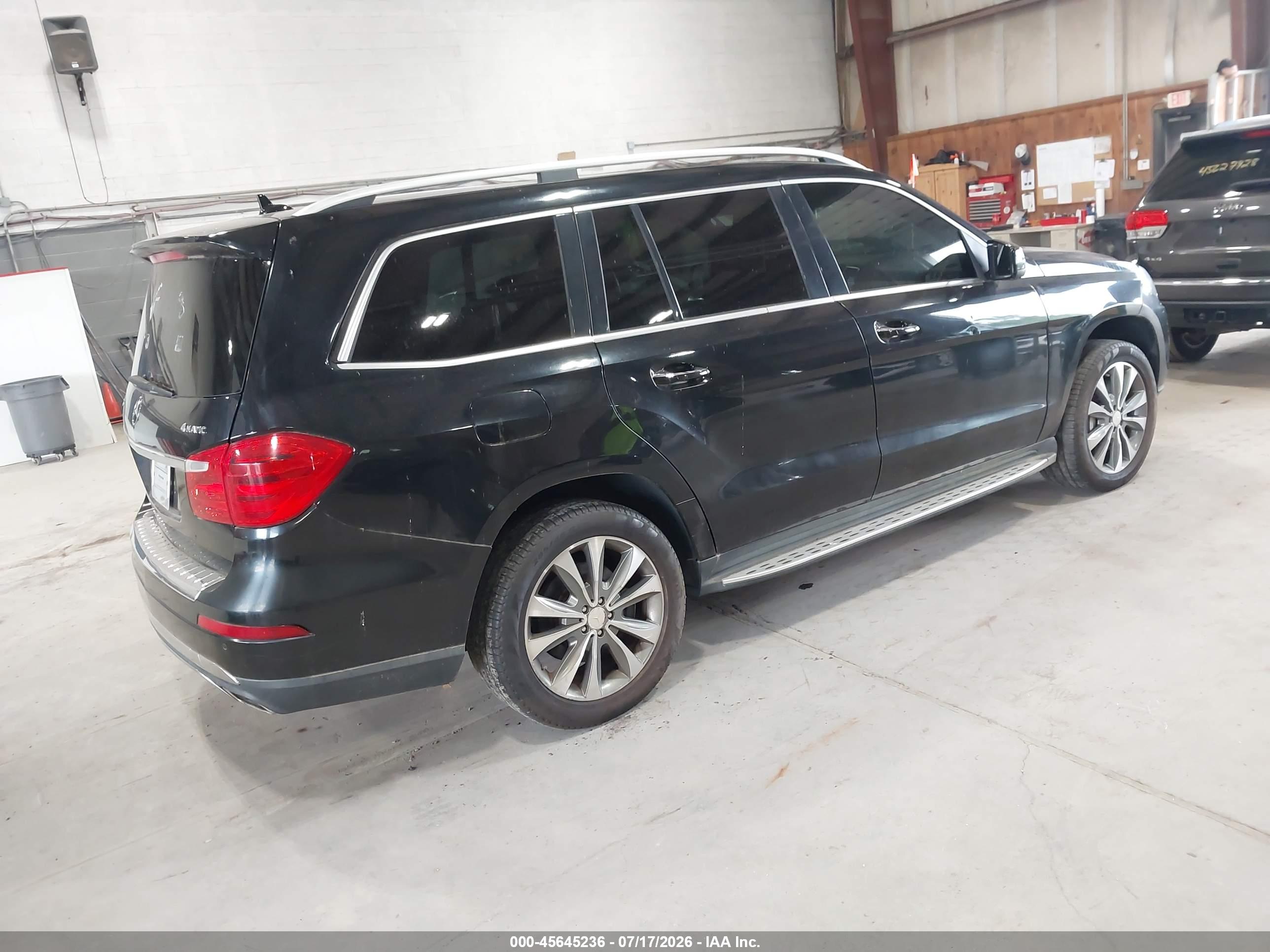 2013 MERCEDES-BENZ GL 450 4MATIC
