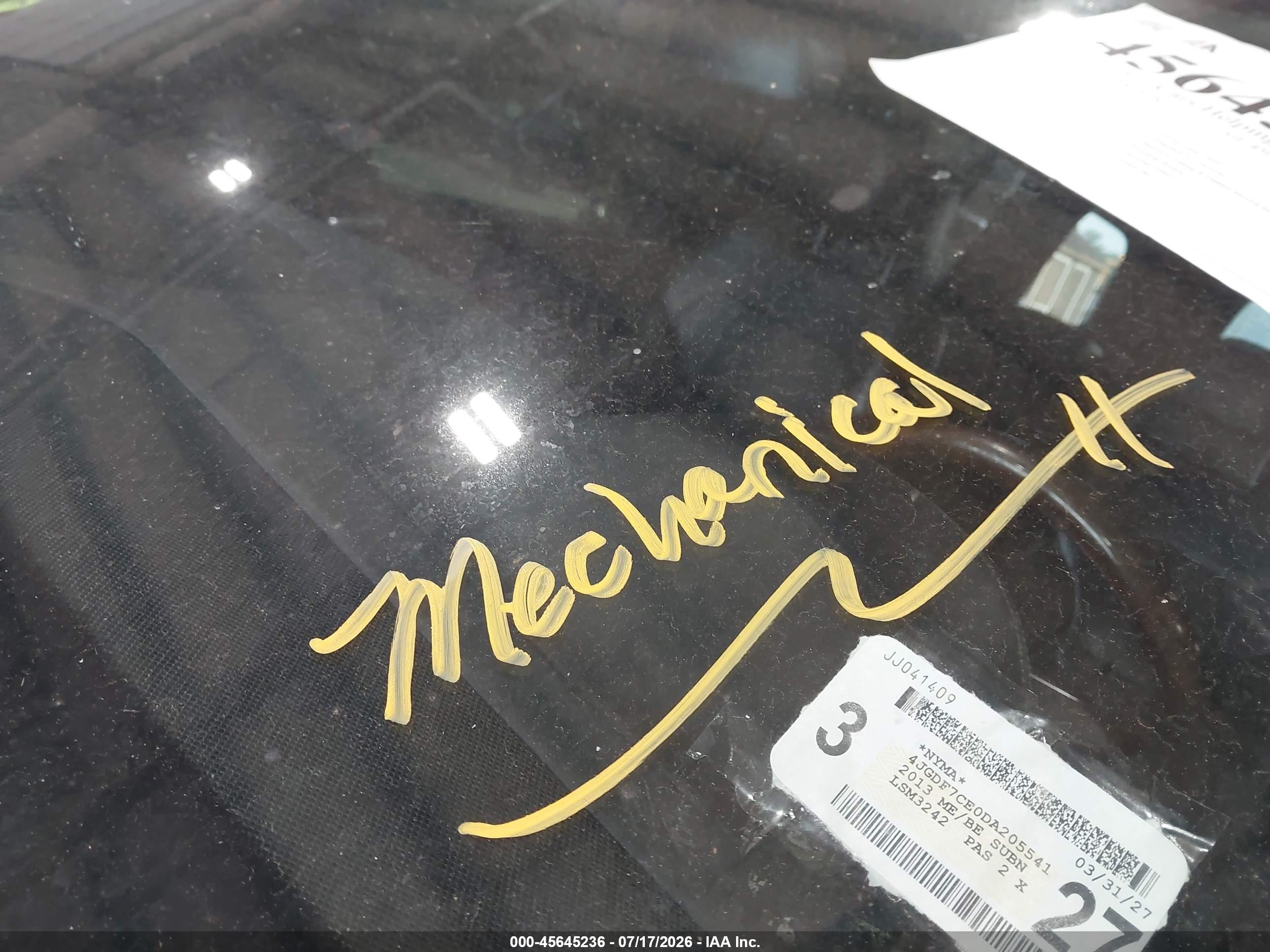 2013 MERCEDES-BENZ GL 450 4MATIC