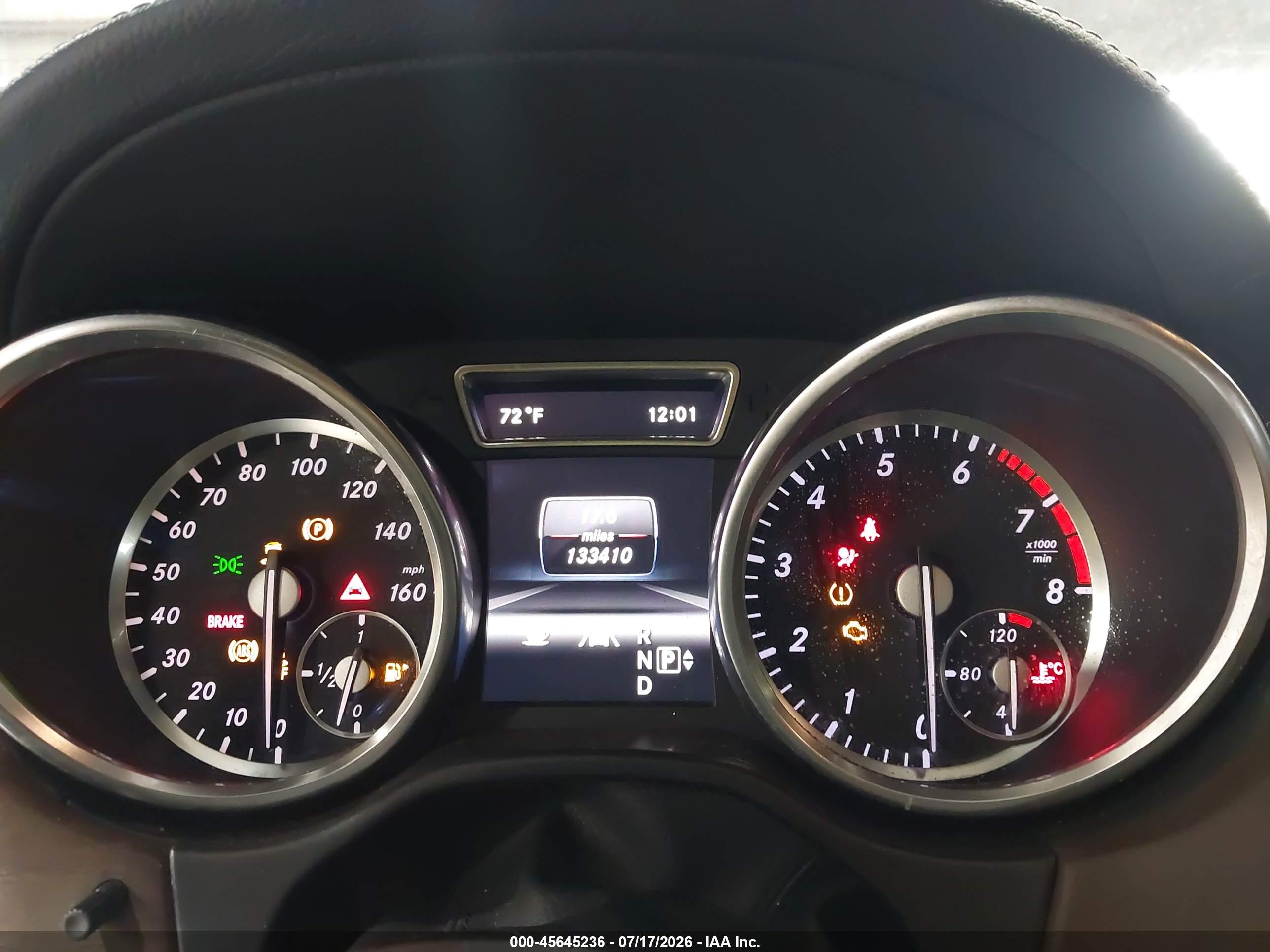 2013 MERCEDES-BENZ GL 450 4MATIC