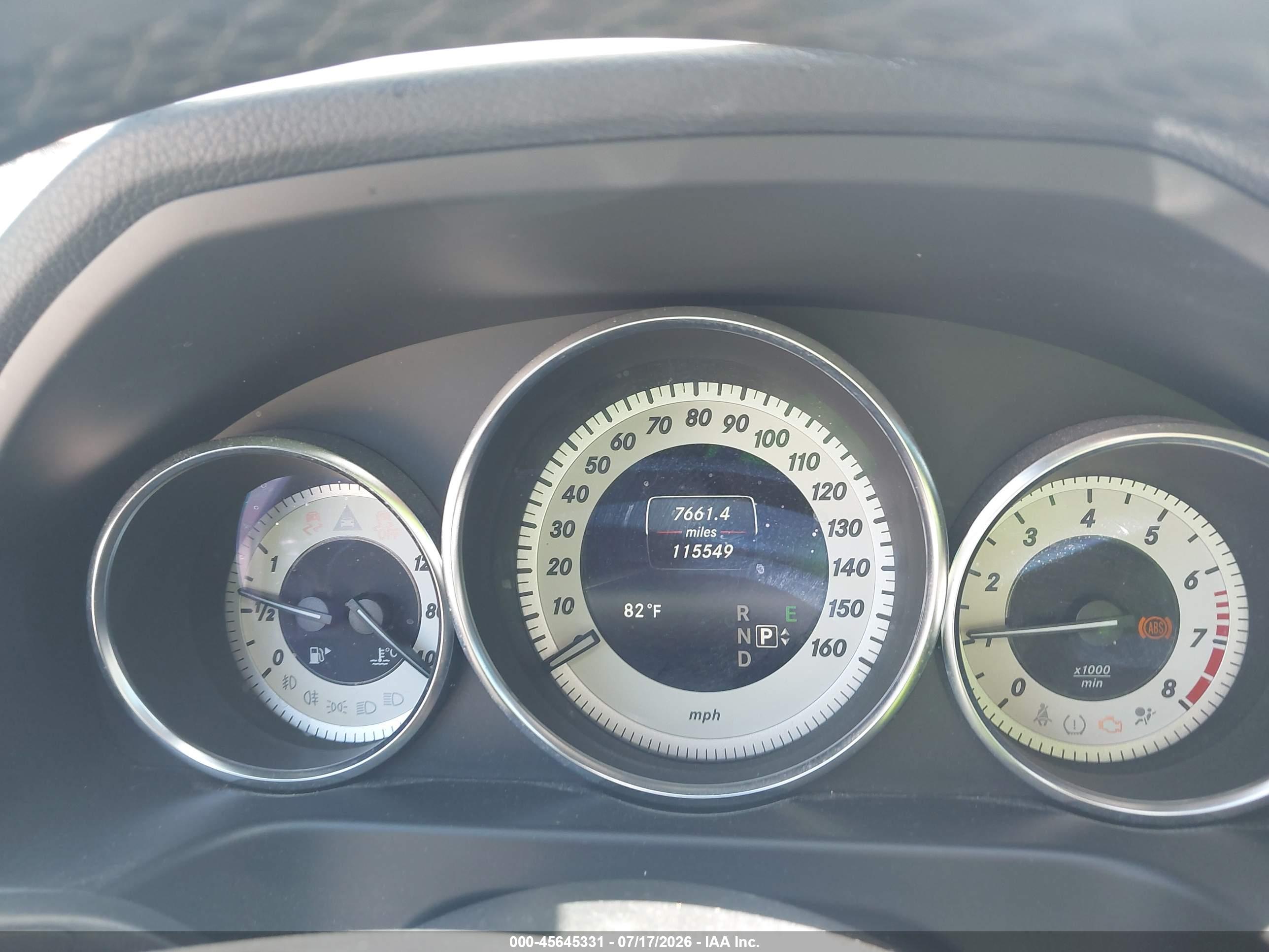 2014 MERCEDES-BENZ E 350 E350