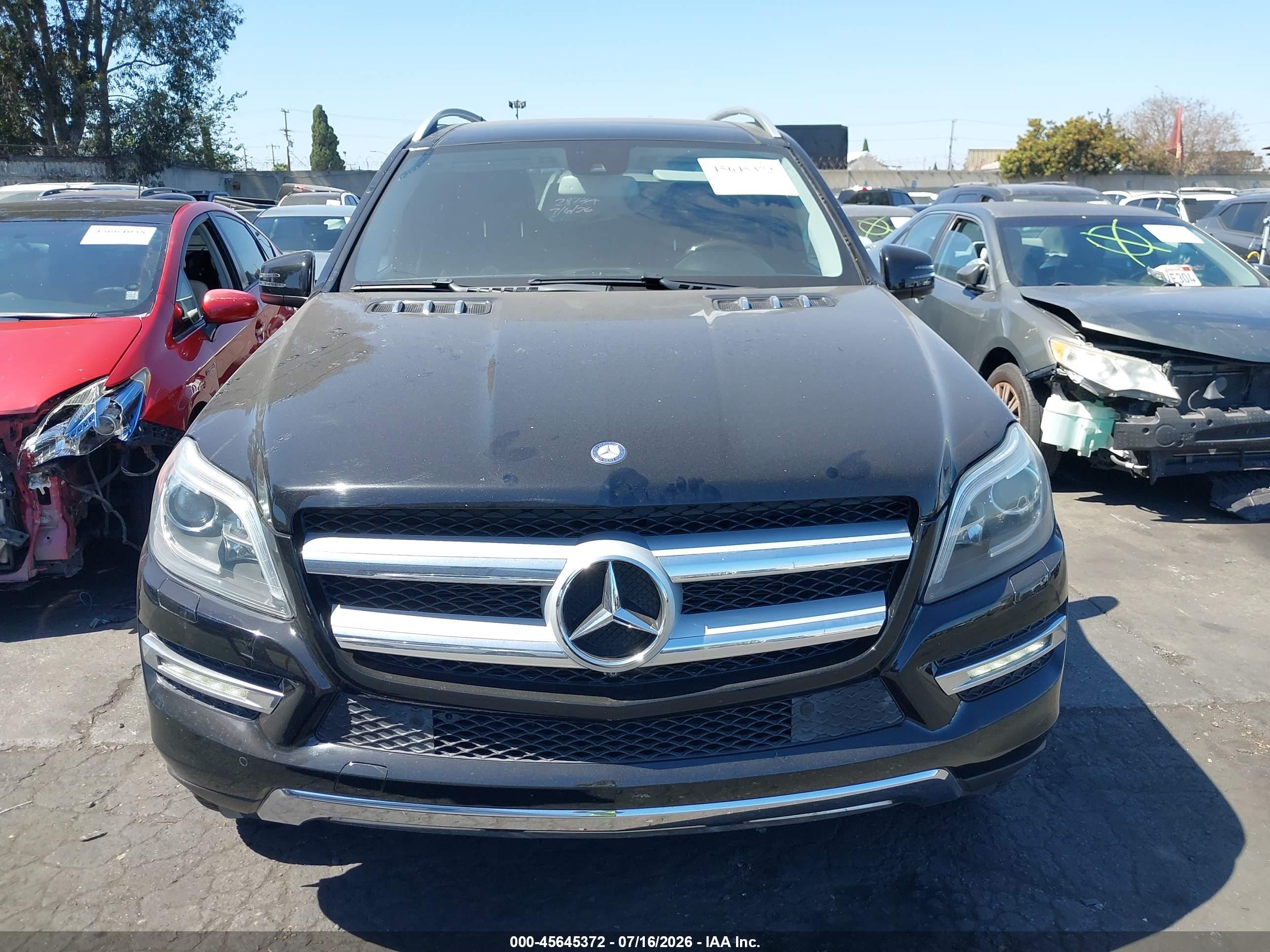 2013 MERCEDES-BENZ GL 450 4MATIC