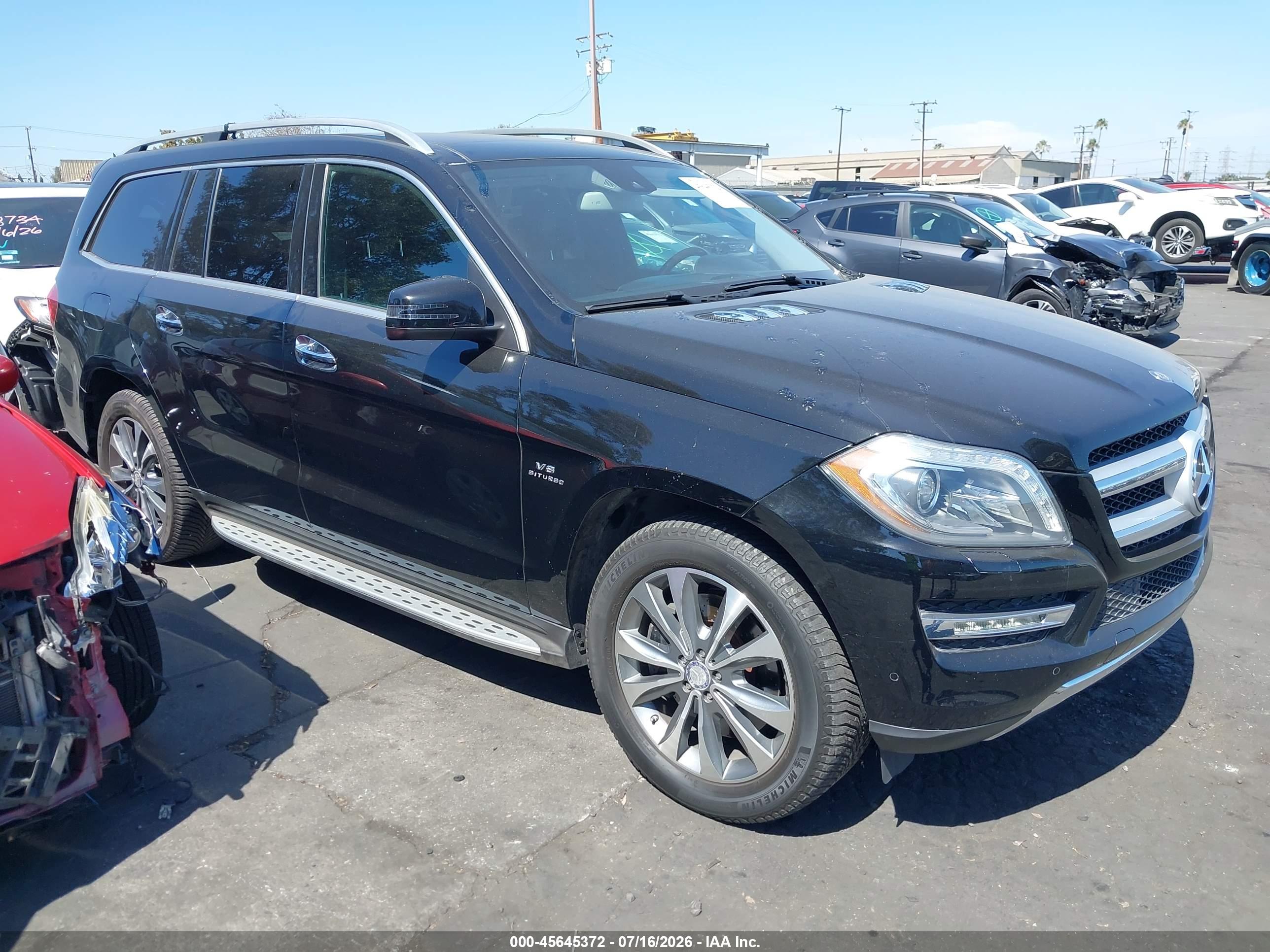 2013 MERCEDES-BENZ GL 450 4MATIC
