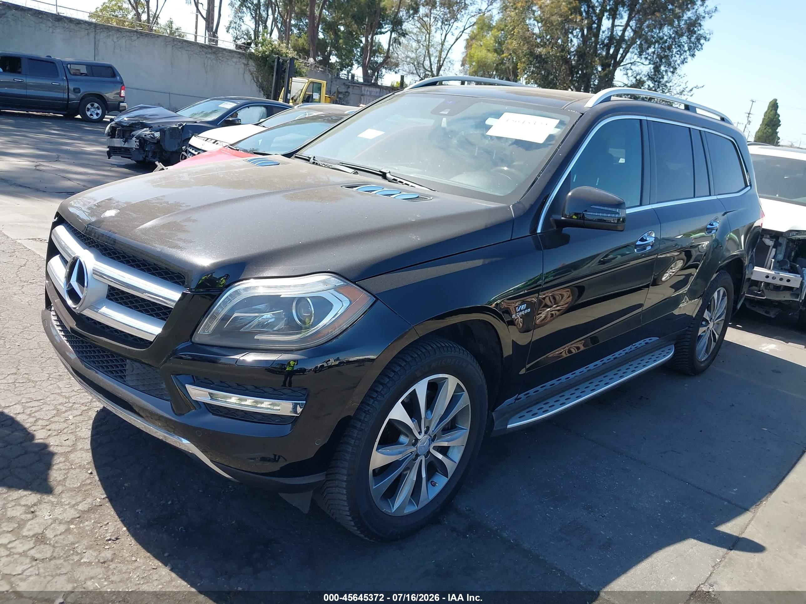2013 MERCEDES-BENZ GL 450 4MATIC
