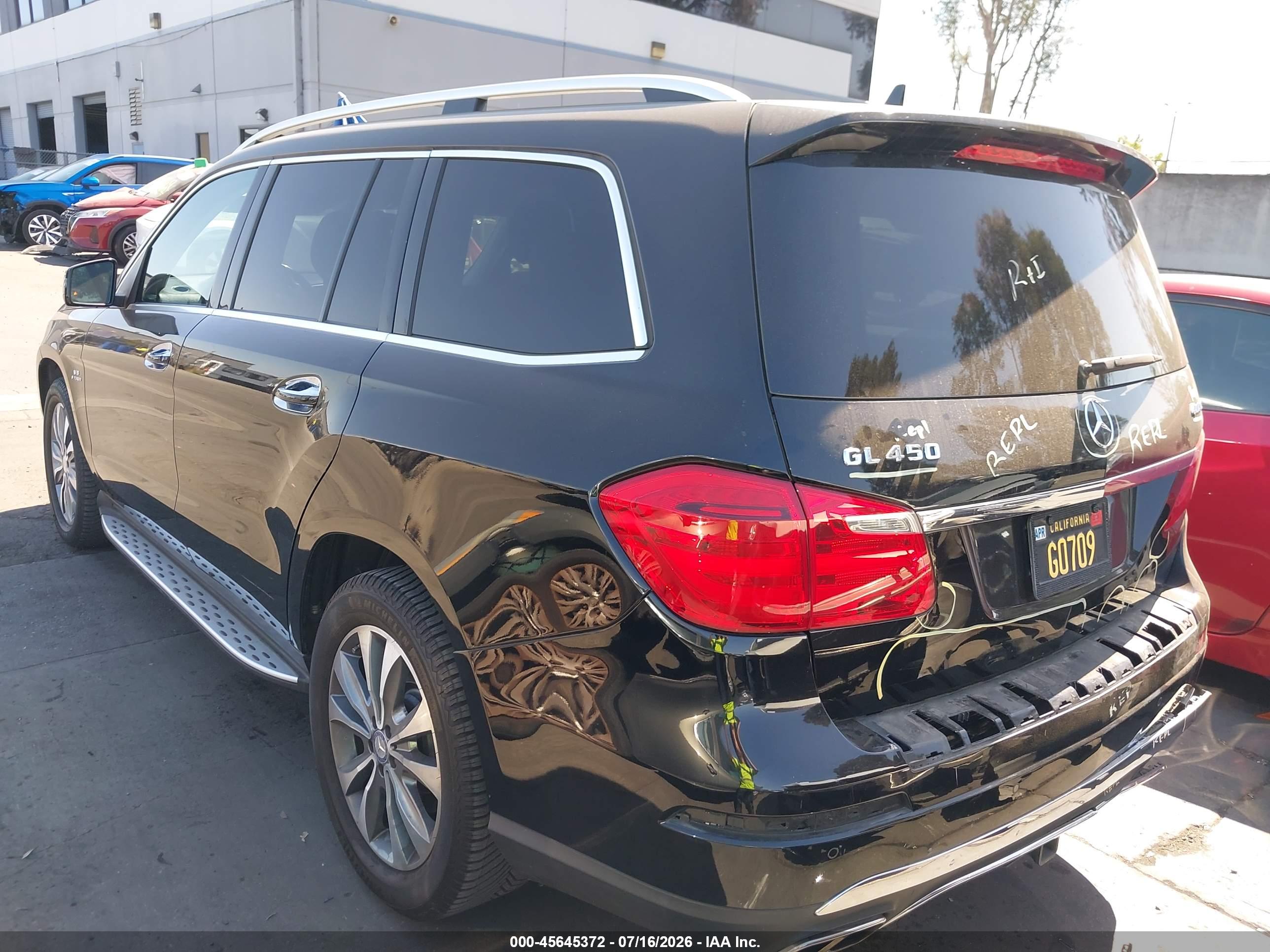 2013 MERCEDES-BENZ GL 450 4MATIC