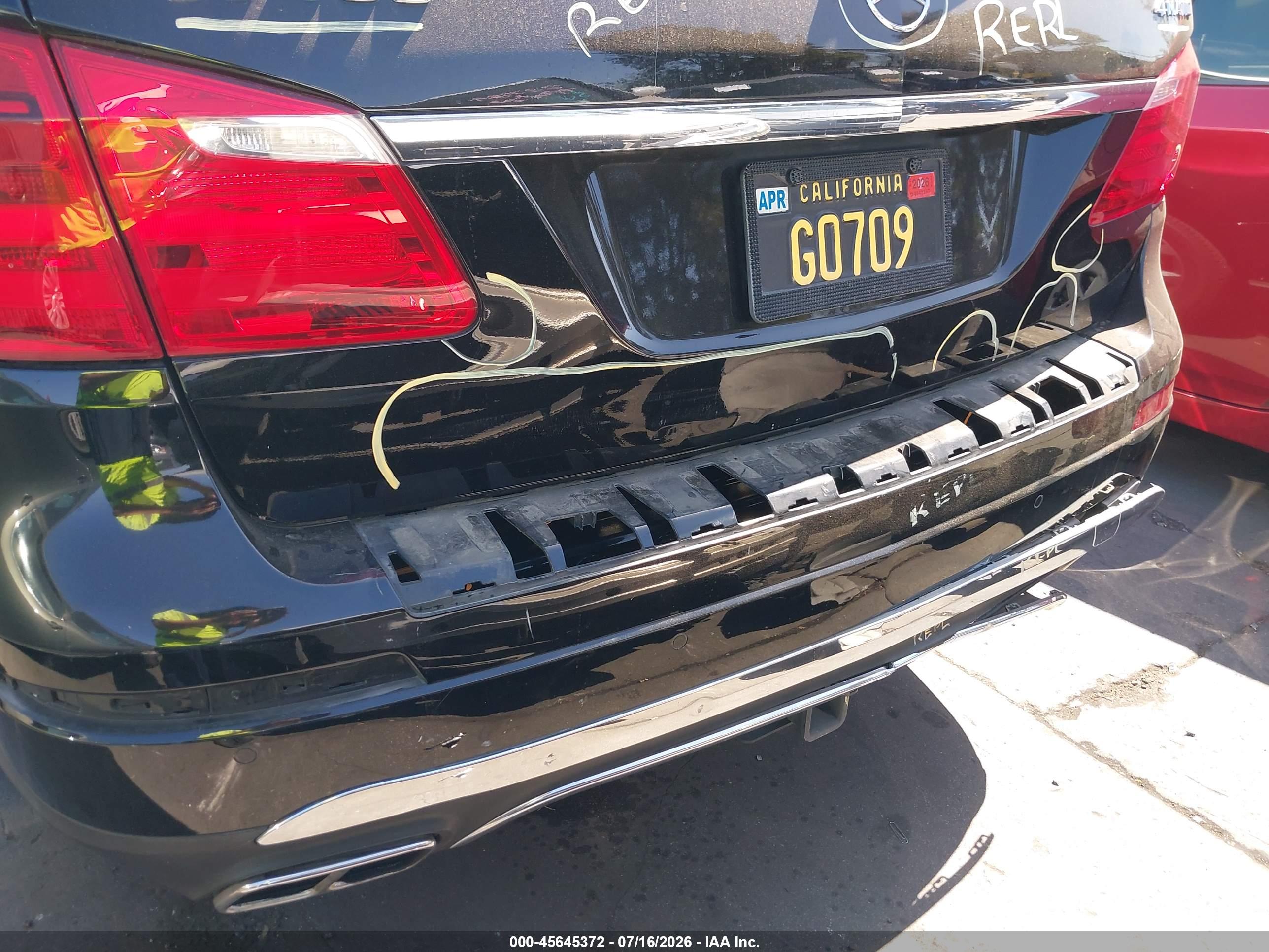 2013 MERCEDES-BENZ GL 450 4MATIC