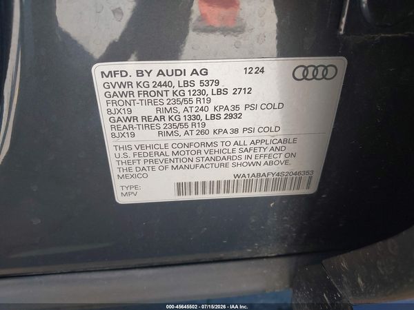 2025 AUDI Q5
