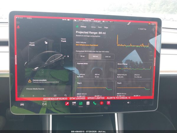 2018 TESLA MODEL 3 LONG RANGE/MID RANGE