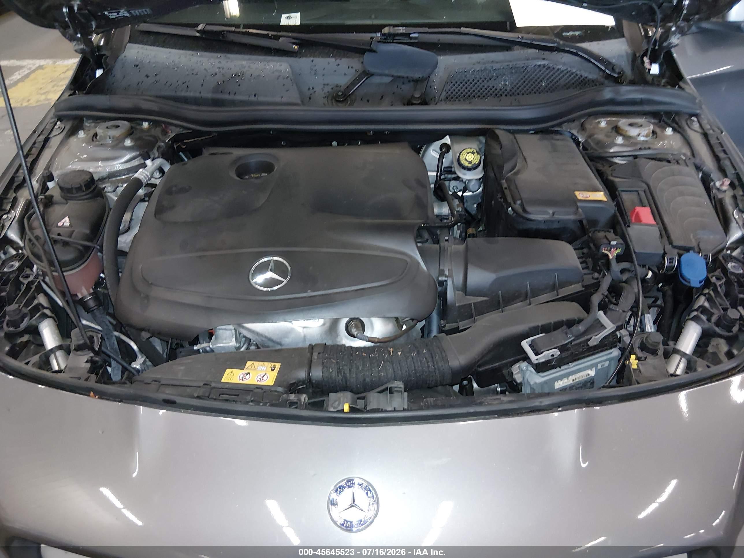 2015 MERCEDES-BENZ CLA 250 CLA250