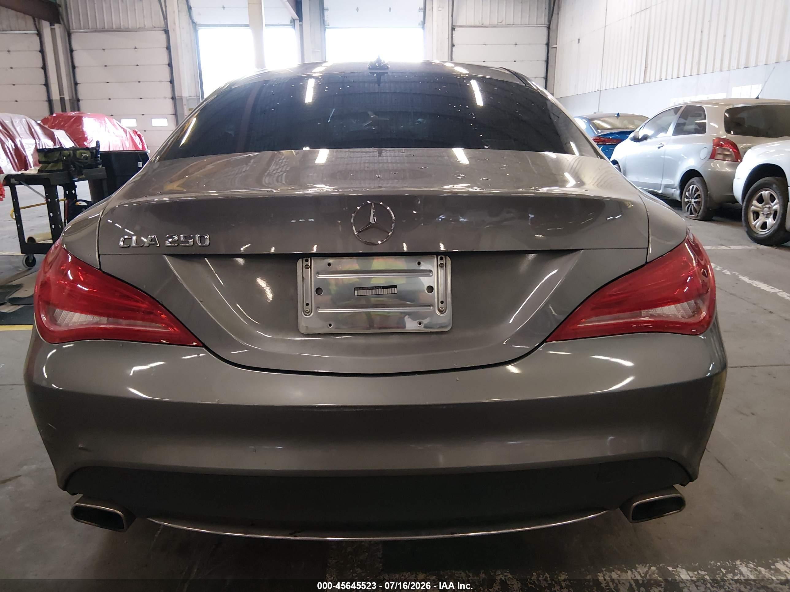 2015 MERCEDES-BENZ CLA 250 CLA250