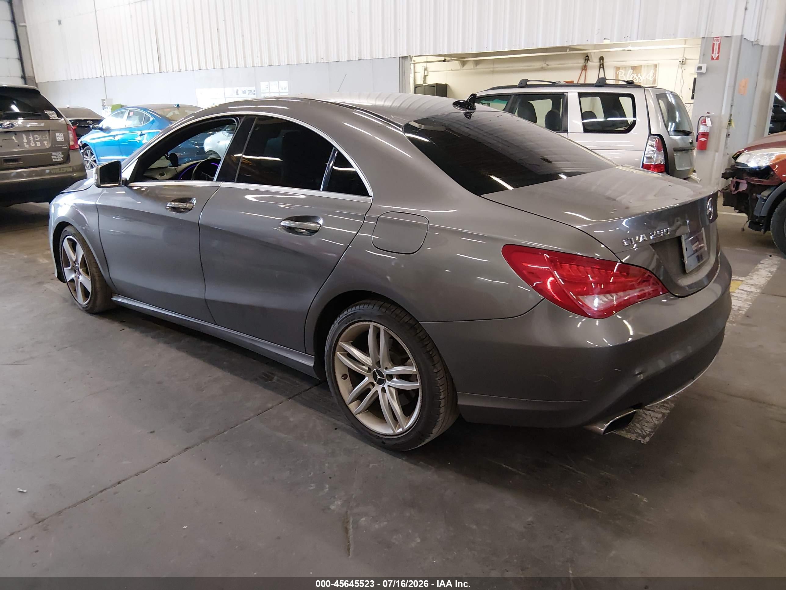 2015 MERCEDES-BENZ CLA 250 CLA250