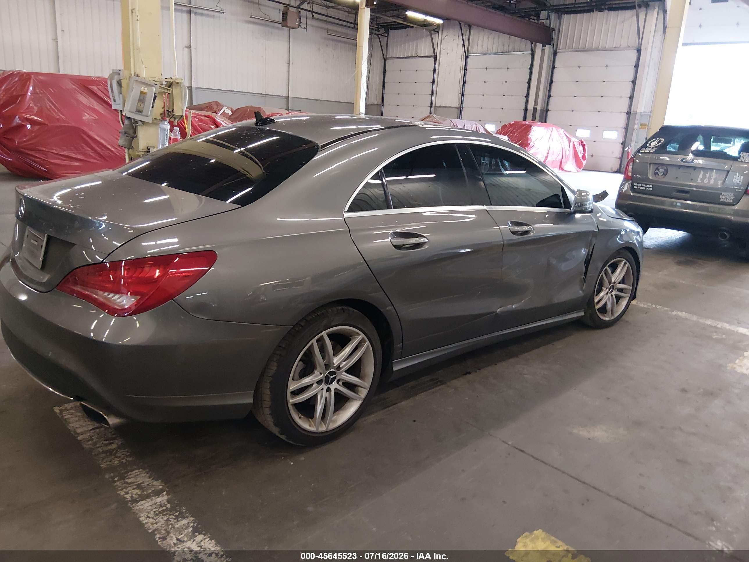 2015 MERCEDES-BENZ CLA 250 CLA250