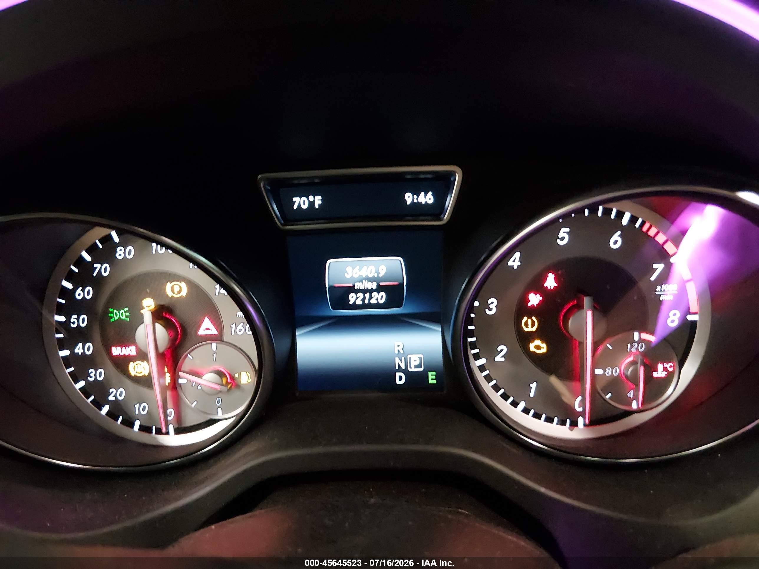 2015 MERCEDES-BENZ CLA 250 CLA250