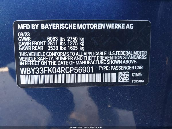 2024 BMW I5 EDRIVE40